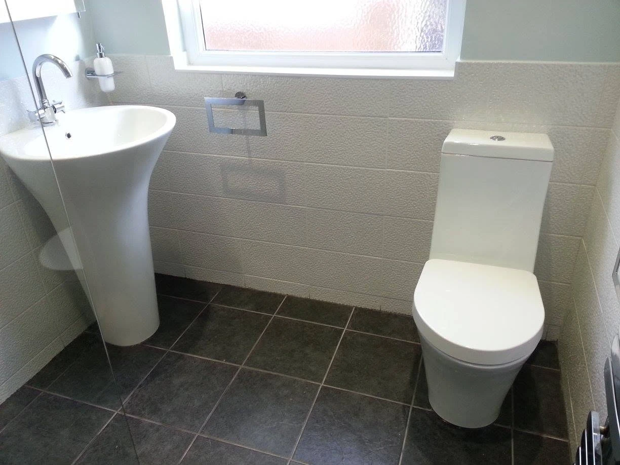 toilet and sink