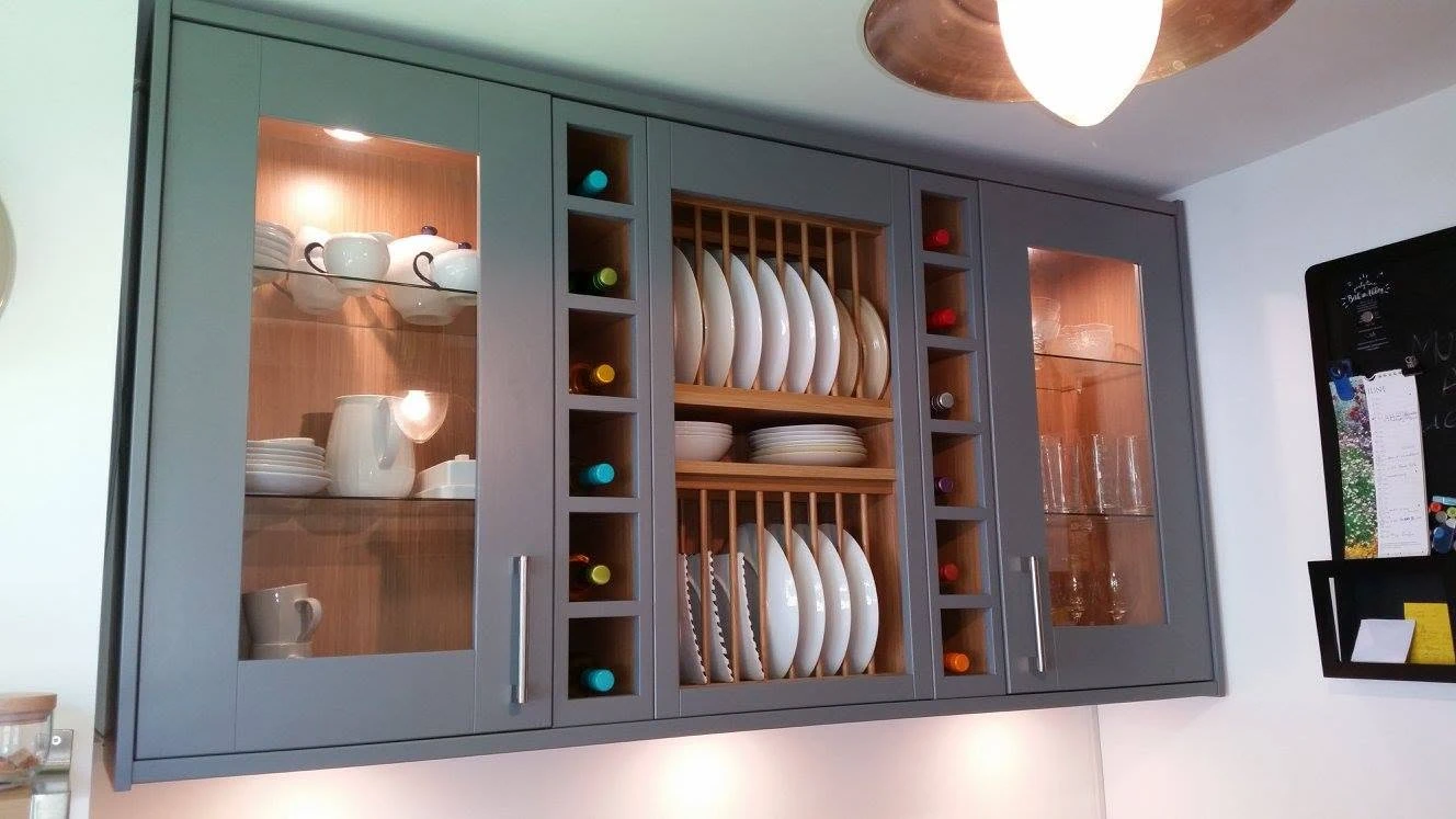 grey cutlery cupboard